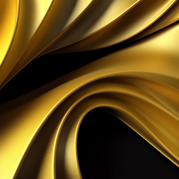 Golden abstract background