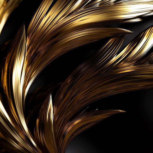 Golden abstract background