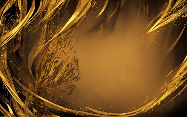 golden abstract background