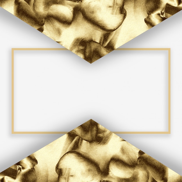 Golden abstract minimal template design. 
