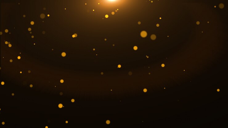 Photo golden abstract sparkles