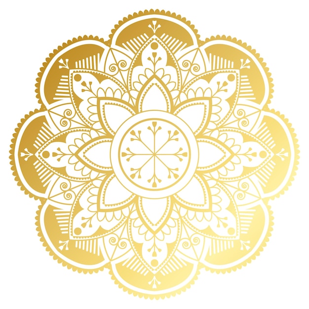 Golden arabesque patterned design element transparent png