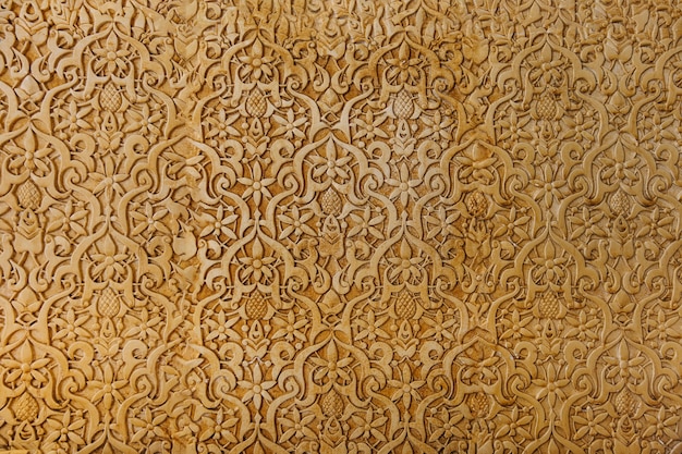 황금 아라비아 벽