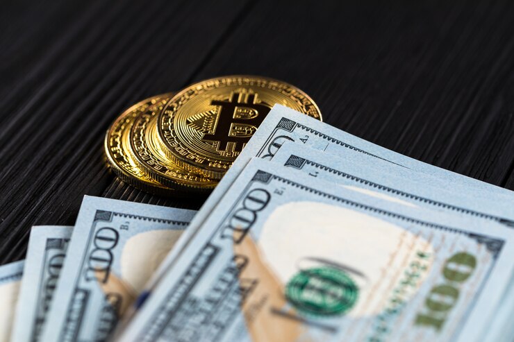 私たちに金bitcoinコインドル