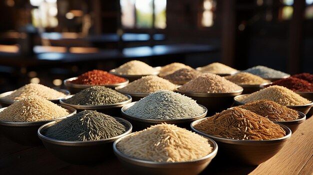 Golden Bounty Significance of Good Grains in a Captivating Photo