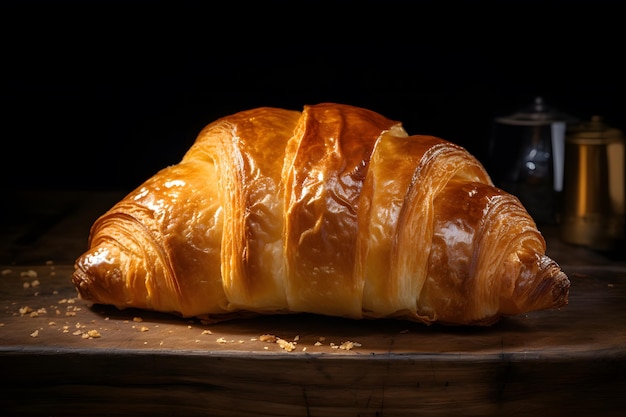 Golden Brown Croissant