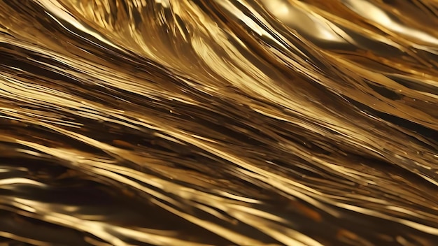 Golden brush stroke texture