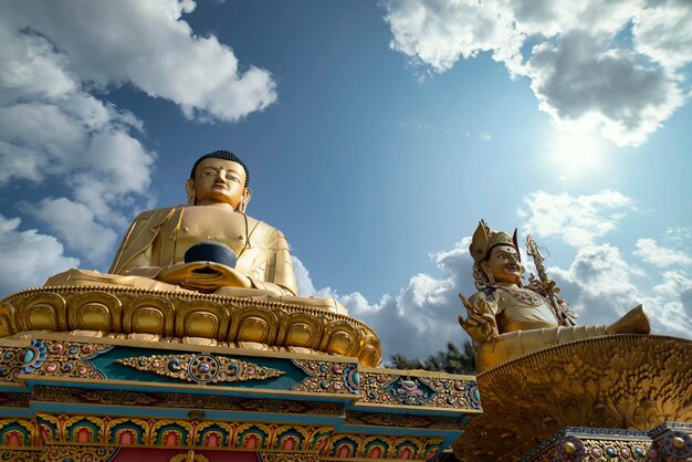 Golden Buddha statue