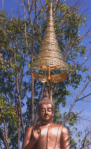 Golden buddhaxA wordt gerespecteerd door degenen die het in religie zien. Het is een Aziatische sculptuur