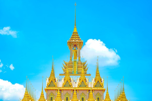 Golden Castle at Wat Thasung or WAT CHANTARAM