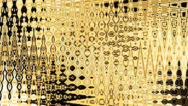 Golden color abstract pattern