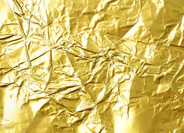 Photo golden concrete foil paper texture background