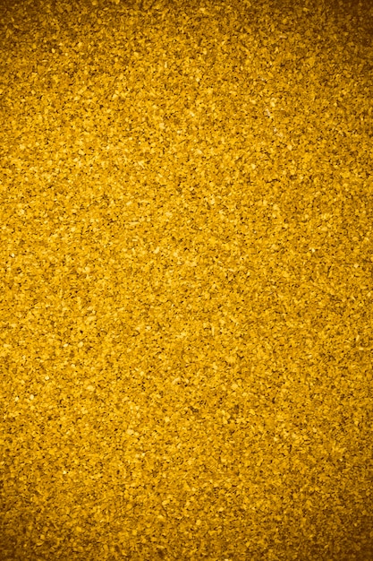 Golden cork wood texture background.