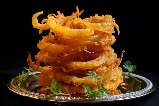 Golden Crispy Onion Rings