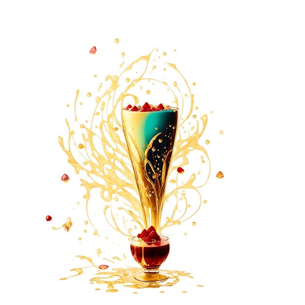 Golden cup