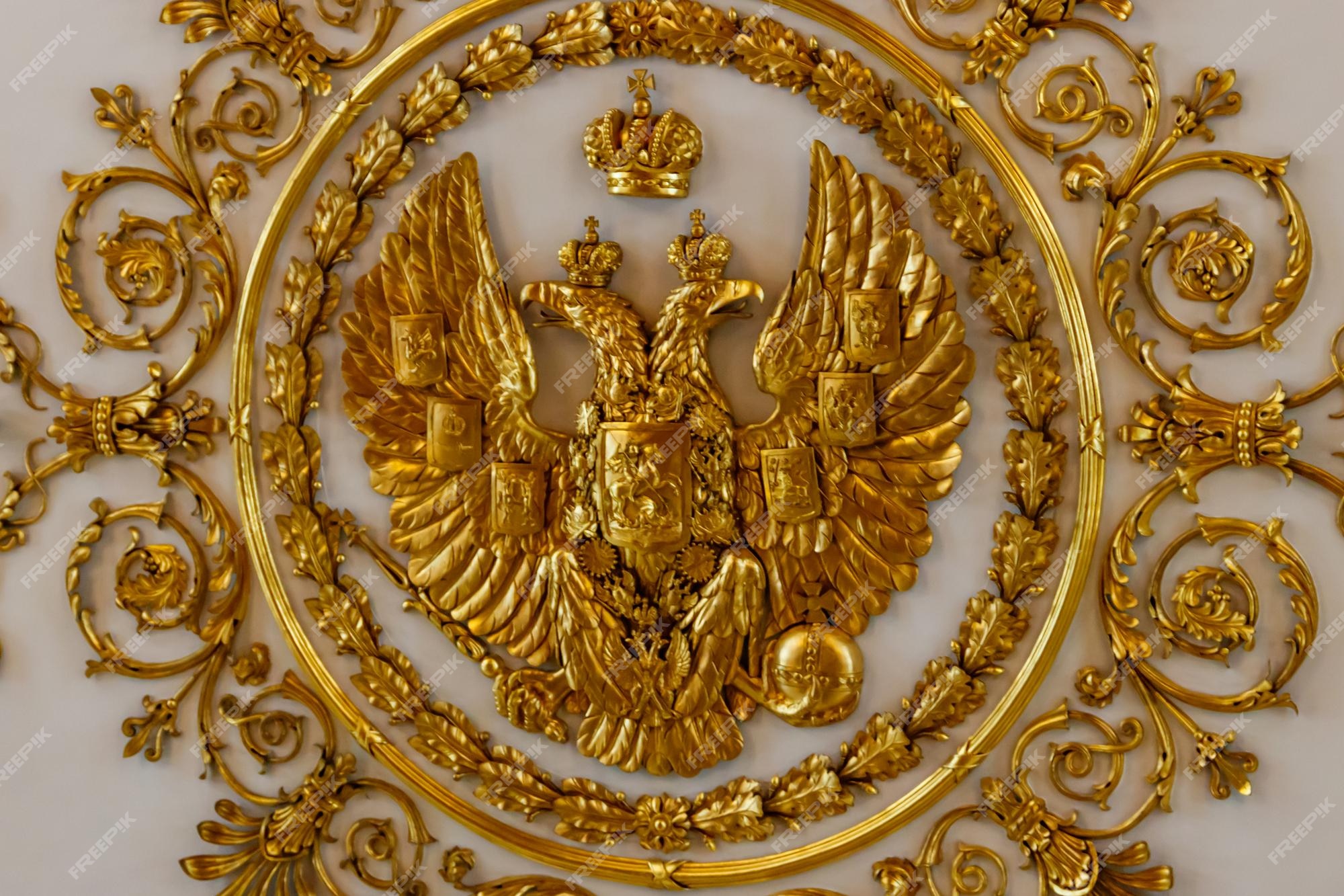 Why did the Russian Empire copy the flag and coat of arms of the