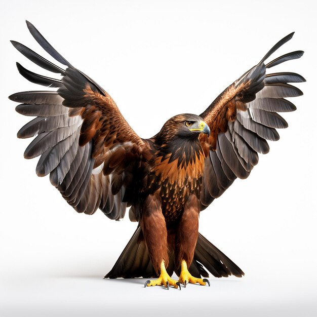 Golden Eagle Raptor Bird Birdwatching Large Bird of Prey Avian Species Bird Identification Bir