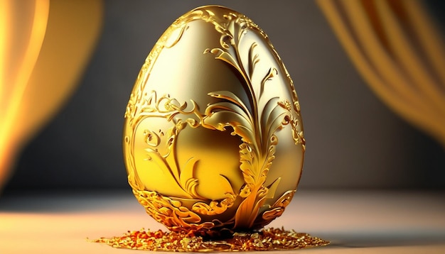 Premium Photo | Golden egg image