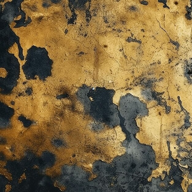 Foto golden elegance lussuoso grunge vintage texture sfondo nero e dorato con dettagli opulenti