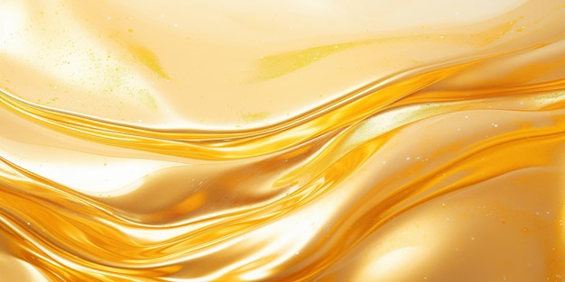 Фото Золотой жидкий фон жидкий желтый металлический обои гламурный вихрь золотая текстура 3d волнистая абстракция