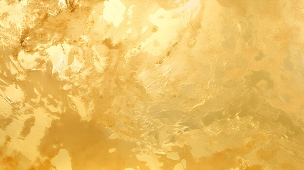 Golden Foil Background of Metallic Shimmer