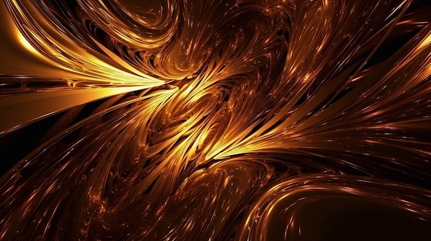 Golden fractal