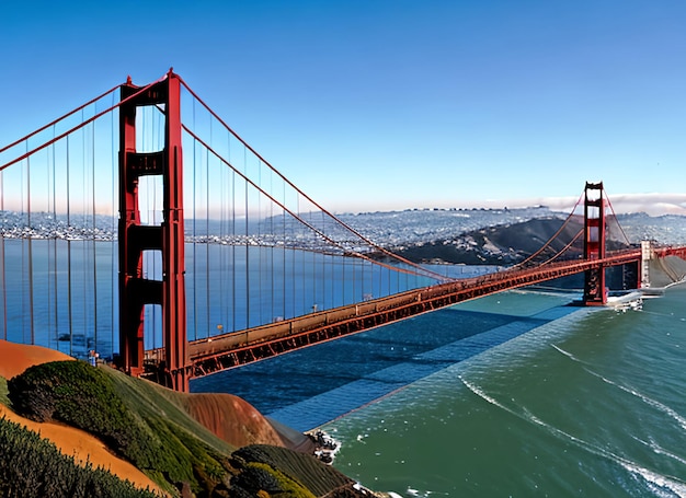 Photo golden gate bridge san francisco