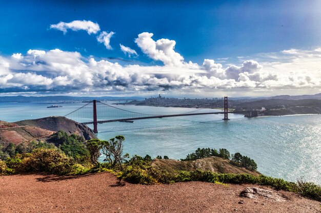 The golden gate bridge