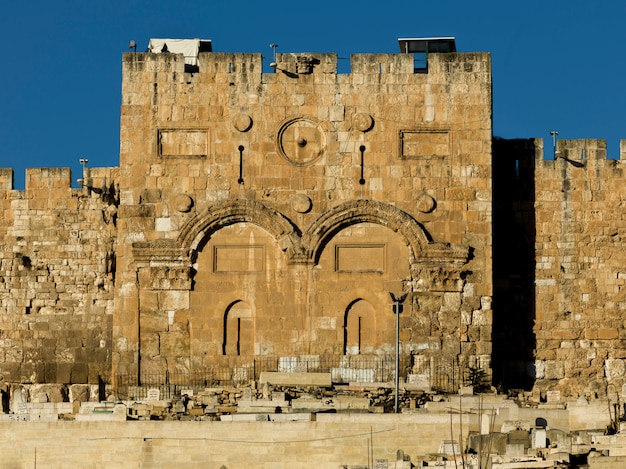 Golden gate, old city, jerusalem, israel