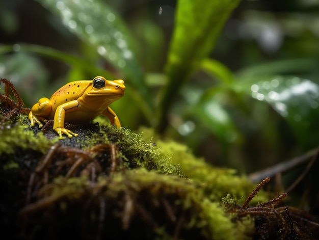 The Golden Glint of the Golden Poison Frog