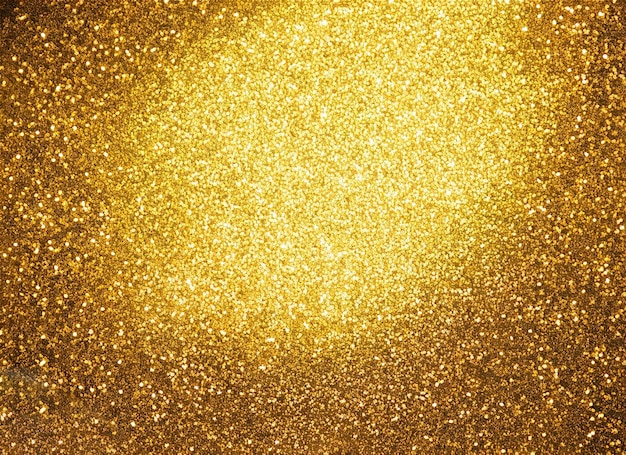 Golden glitter background generative ai