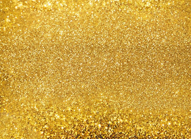 Photo golden glitter background generative ai