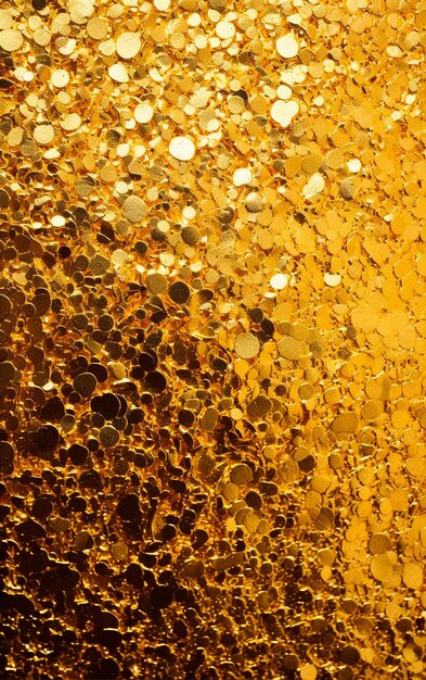 golden glitter background texture stock photo