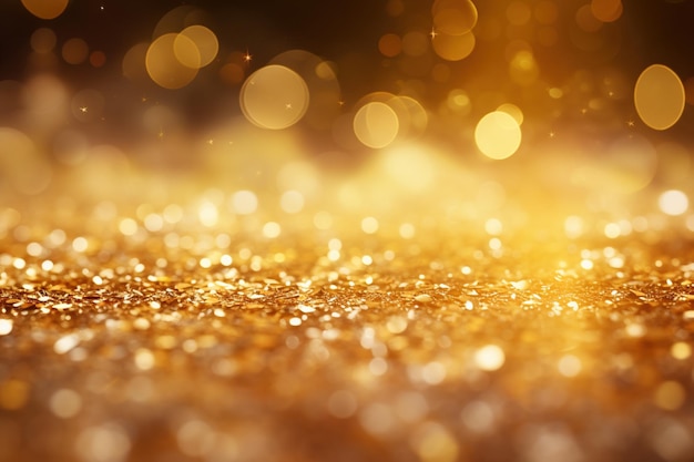 golden glitter background