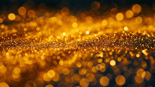 Golden glitter texture background