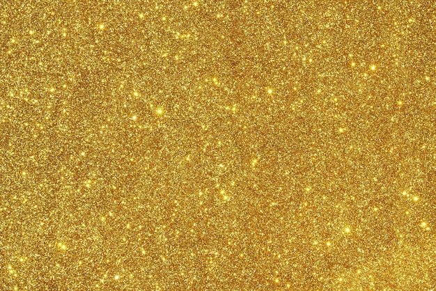 Golden glitter texture background