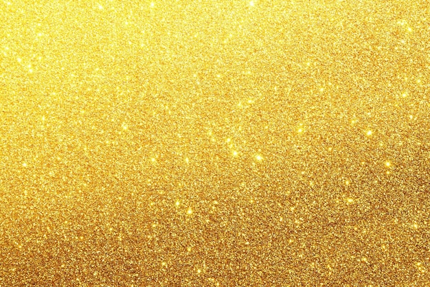 Golden glitter texture background