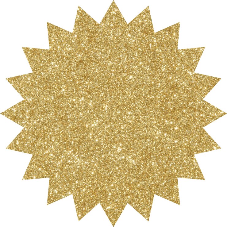 Фотография золотой и золотой блеск продажи наклейки ценовой этикетки starburst sunburst
