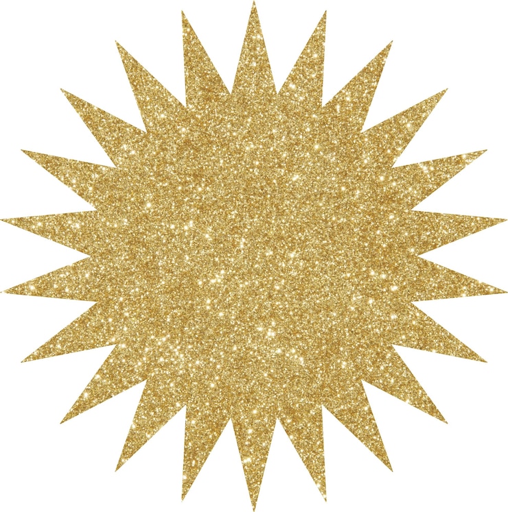 Фотография золотой и золотой блеск продажи наклейки ценовой этикетки starburst sunburst