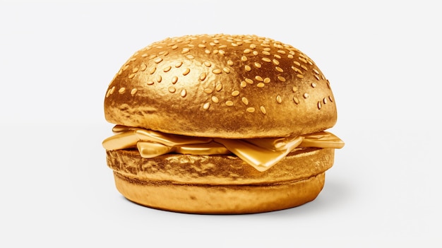 Фото Золотые гамбургеры