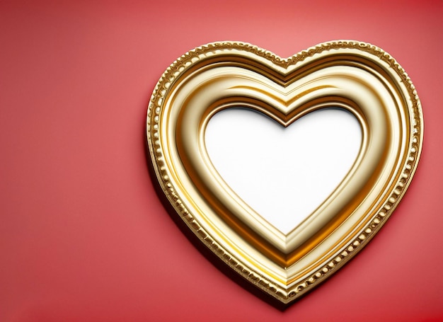 golden heart background