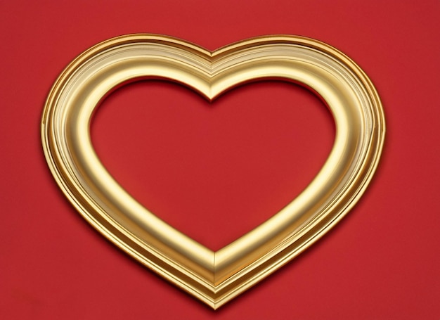 golden heart background