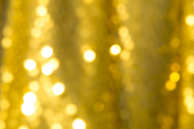 Foto sfondio bokeh festivo delle vacanze d'oro