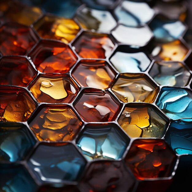 Golden Honeycomb Design