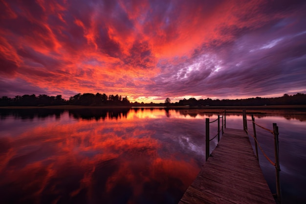 Golden Hour Brilliance sunset