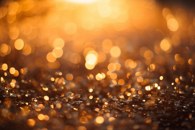 Golden Hour Magic Gold Background photo