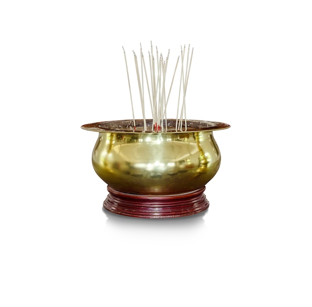 The golden incense pot