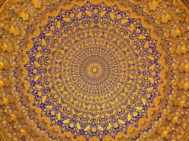 Golden inner dome