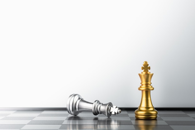 Download Caption: The Pensive Chess King in Defeat Wallpaper