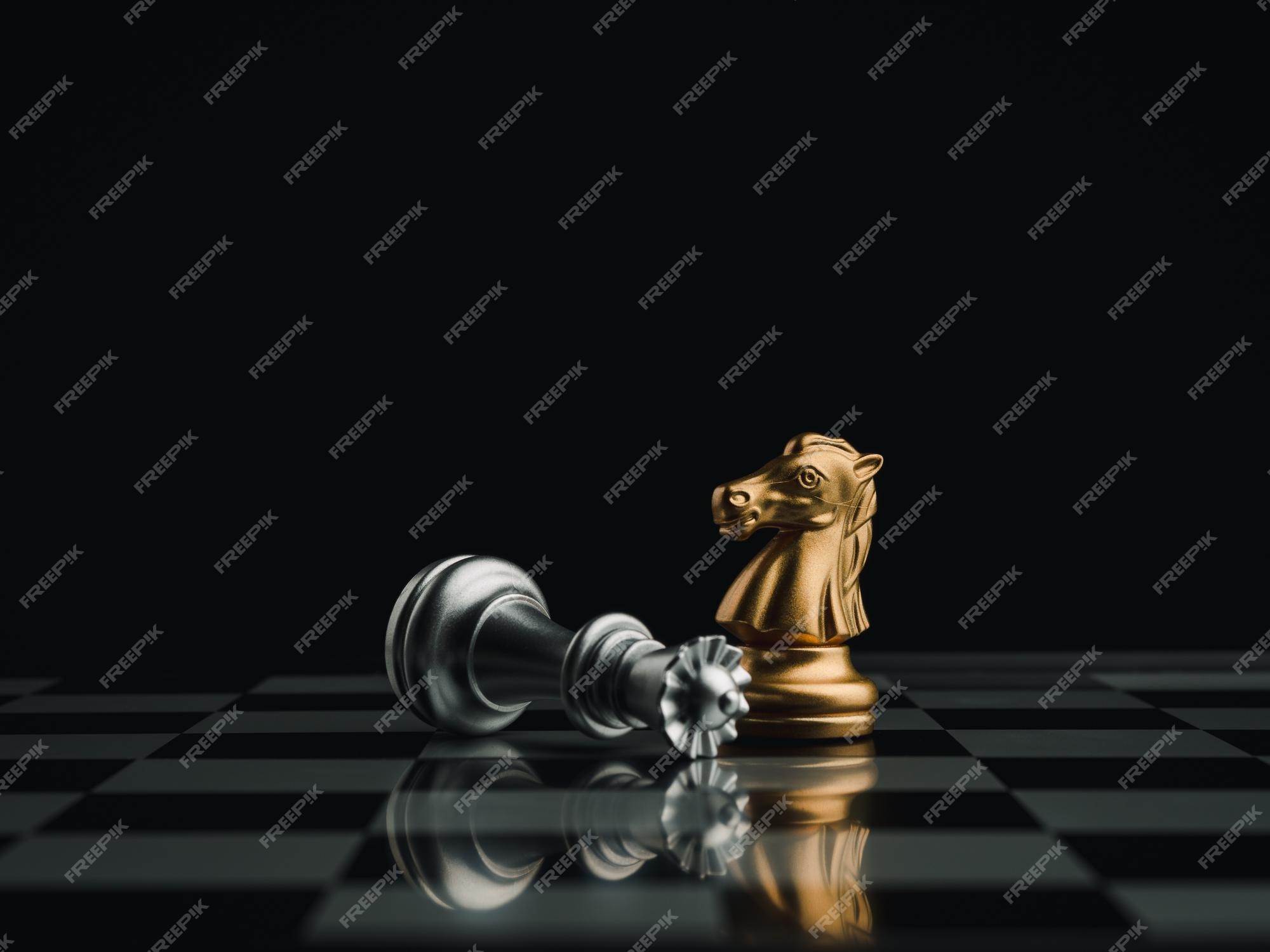 Red Queen Chess Standing Against Black Background Stock Photo